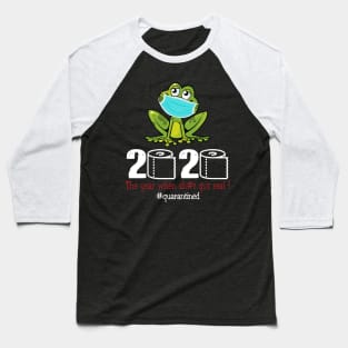 Frog 2020 The year when shit got real Baseball T-Shirt